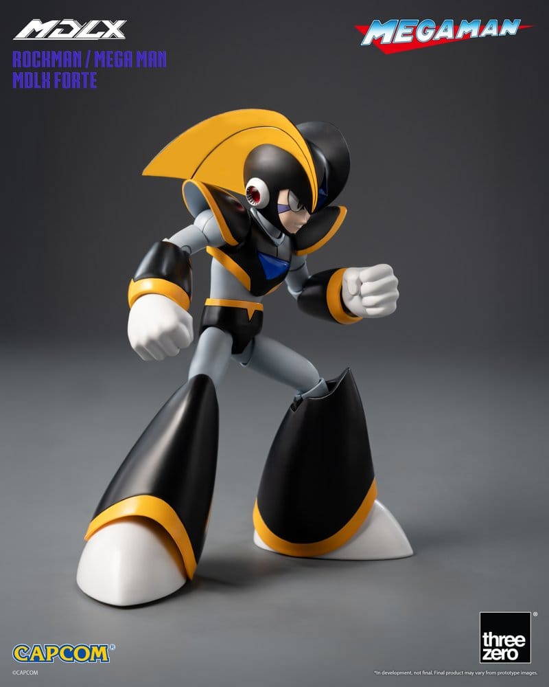 Mega Man MDLX Actionfigur Rockman / Mega Man Forte 10 cm