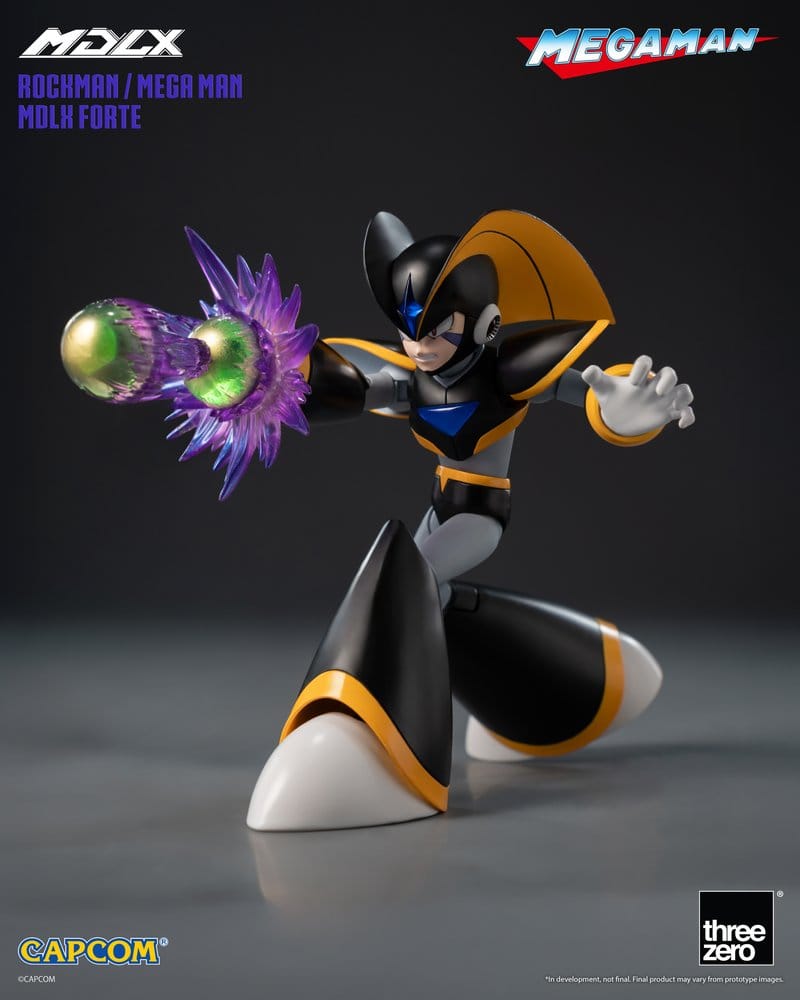 Mega Man MDLX Actionfigur Rockman / Mega Man Forte 10 cm