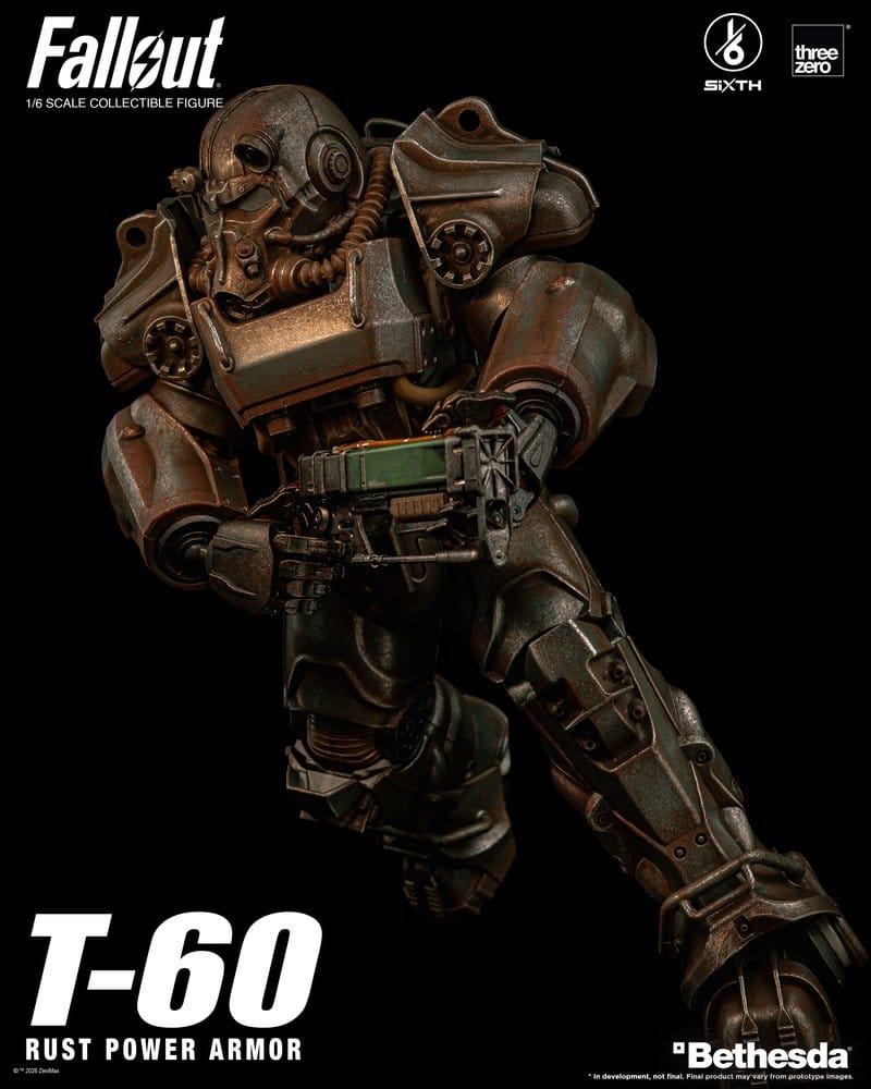 Fallout Actionfigur 1/6 T-60 Rust Power Armor