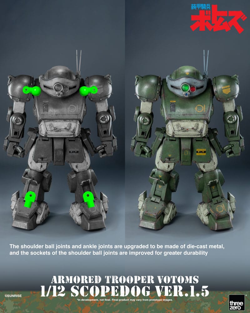 Armored Trooper Votoms 1/12 Scopedog Ver.1.5 15 cm