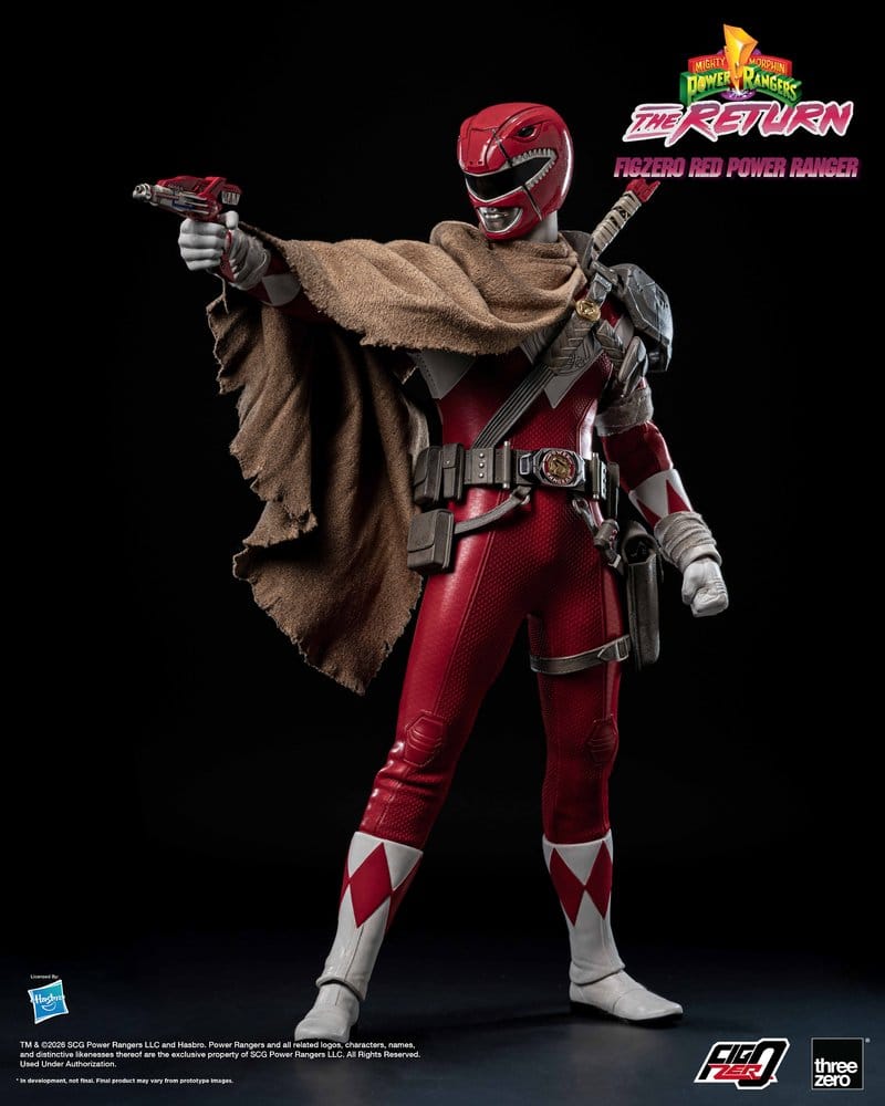 Mighty Morphin Power Rangers: The Return FigZero Actionfigur 1/6 Red Power Ranger 31 cm