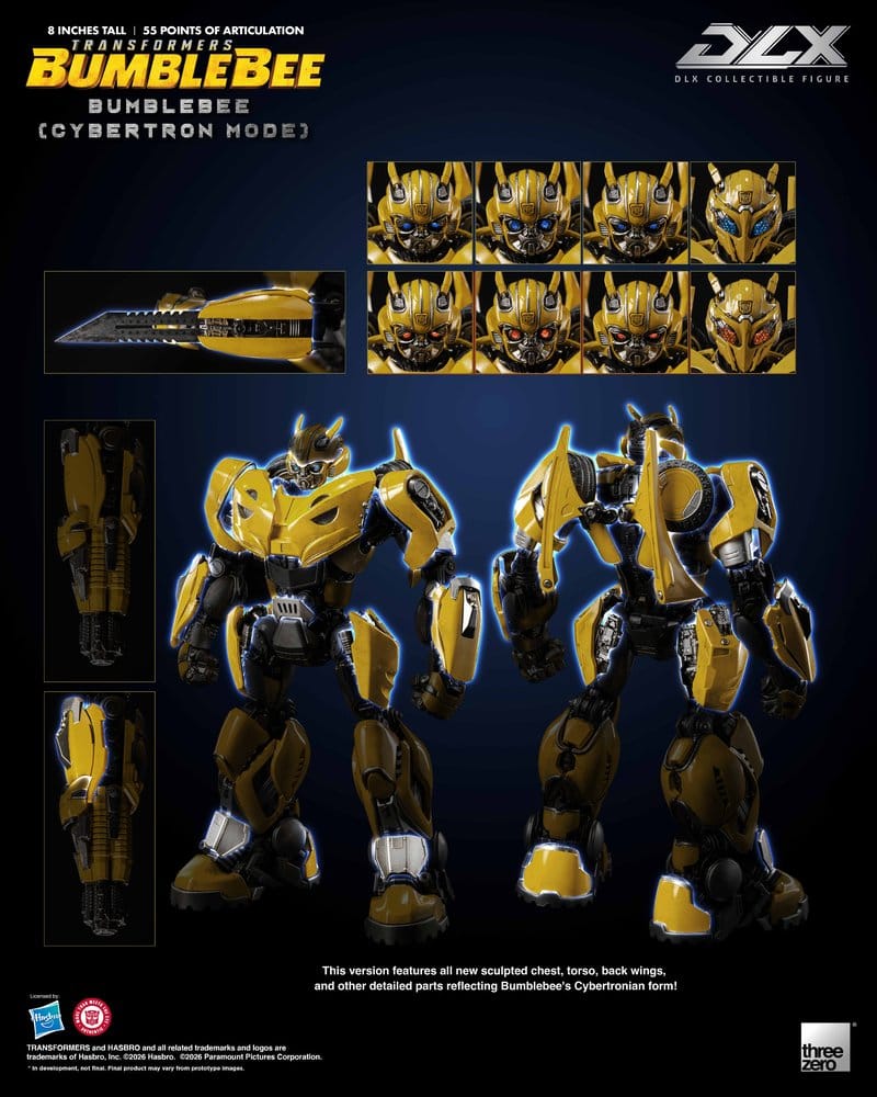 Transformers: Bumblebee DLX Actionfigur Bumblebee (Cybertron Mode) 20 cm