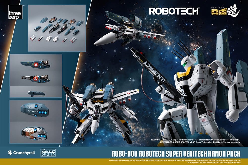 Robotech Robo-Dou Zubehör-Set Super Veritech Armor Pack