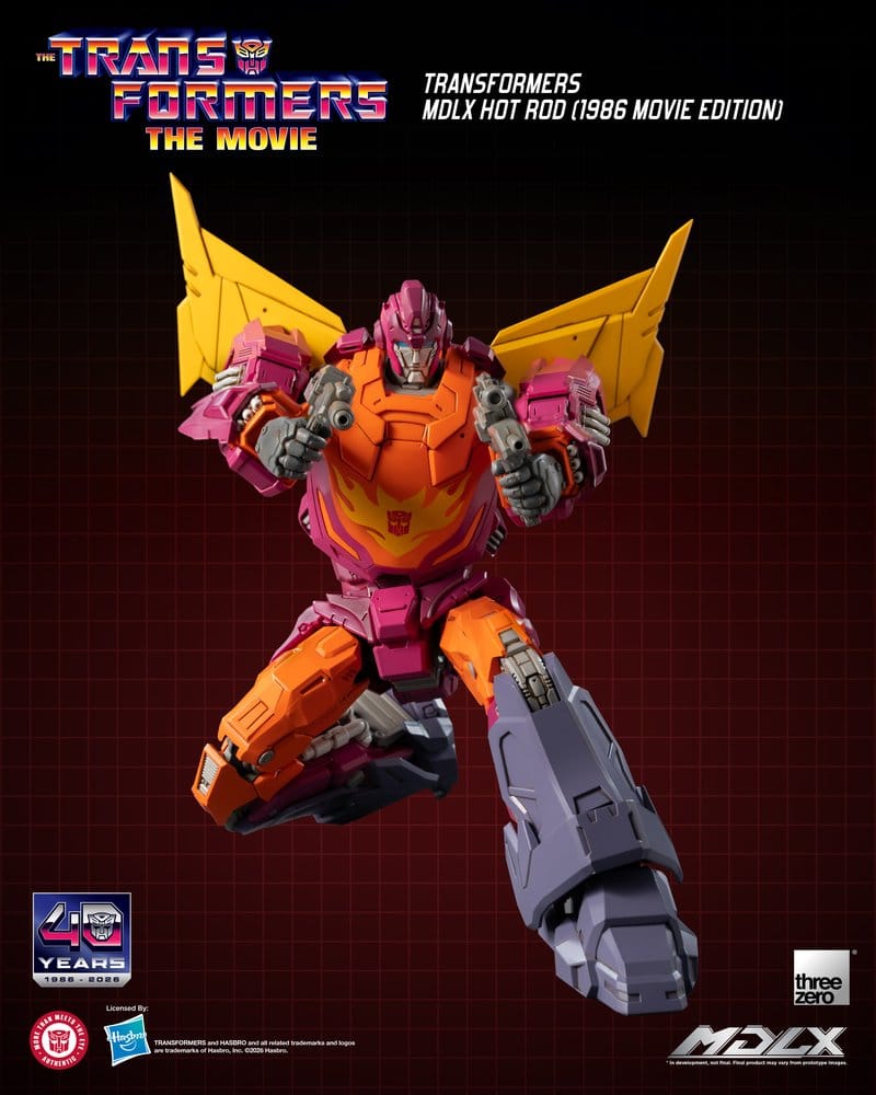 Transformers MDLX Actionfigur Hot Rod (1986 Movie Edition) 18 cm