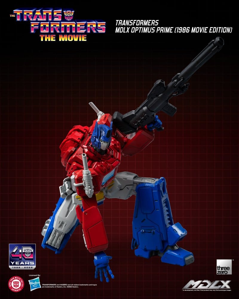 Transformers MDLX Actionfigur Optimus Prime (1986 Movie Edition) 18 cm