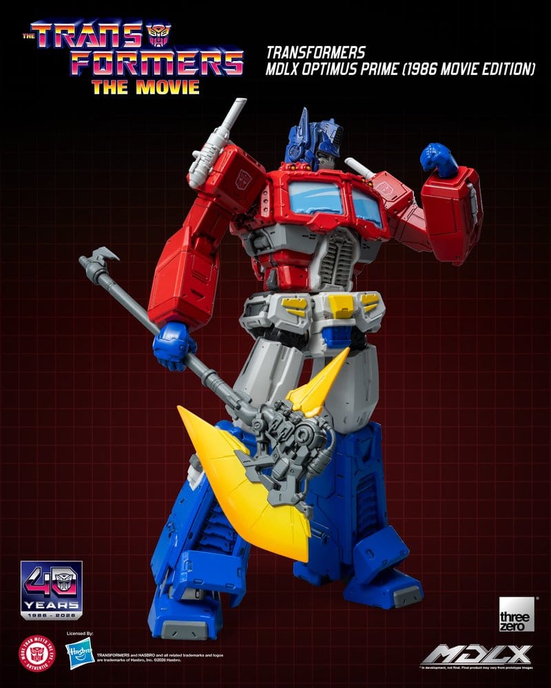Transformers MDLX Actionfigur Optimus Prime (1986 Movie Edition) 18 cm