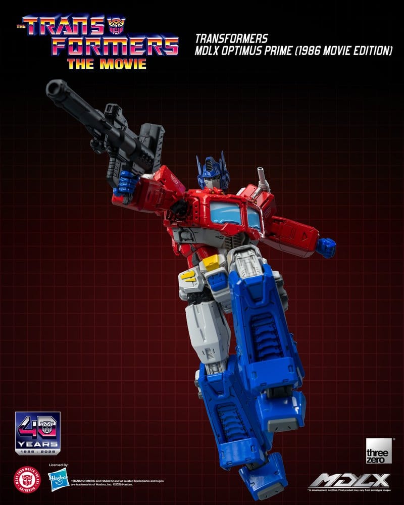 Transformers MDLX Actionfigur Optimus Prime (1986 Movie Edition) 18 cm