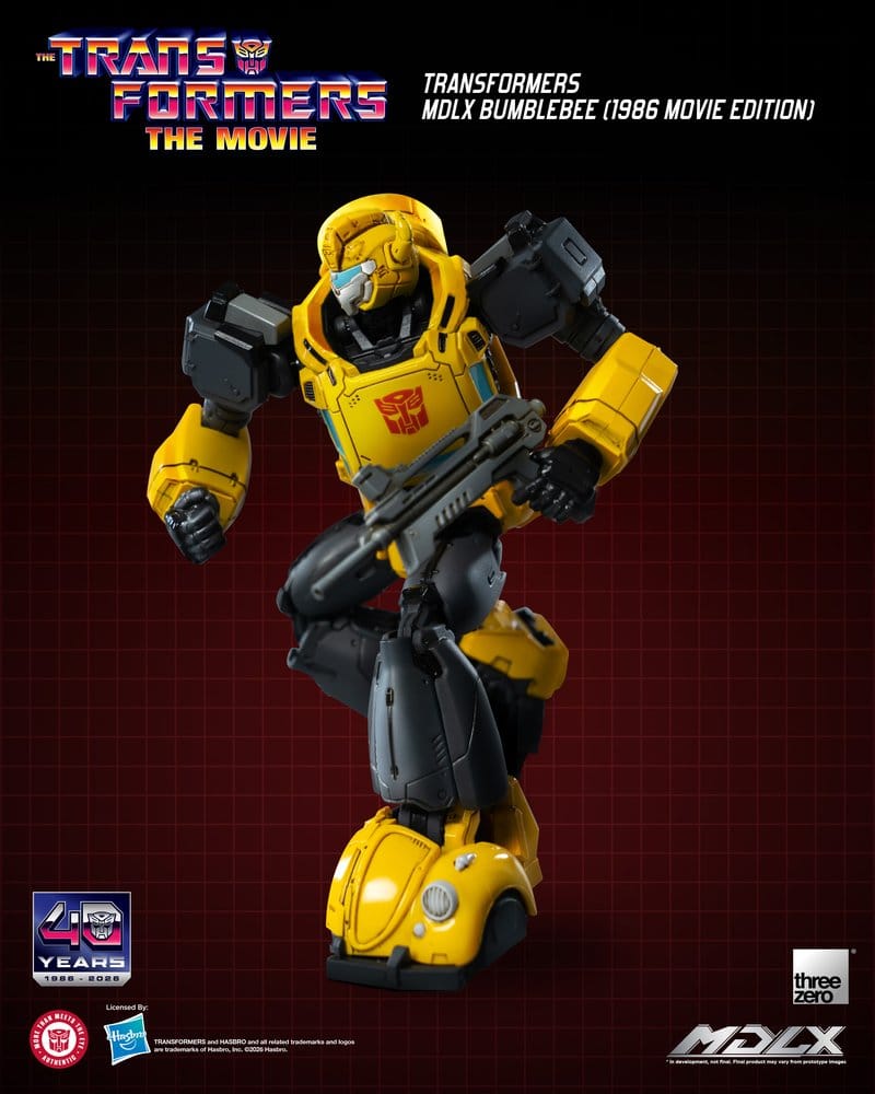 Transformers MDLX Actionfigur Bumblebee (1986 Movie Edition) 12 cm