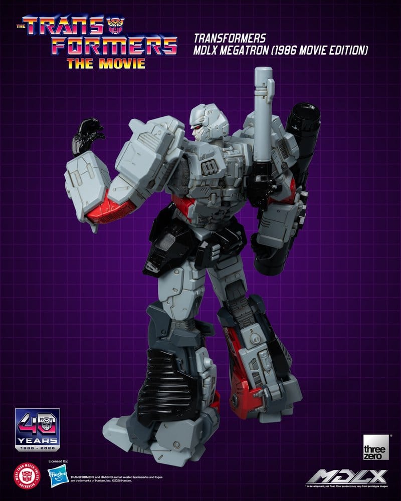 Transformers MDLX Actionfigur Megatron (1986 Movie Edition) 18 cm
