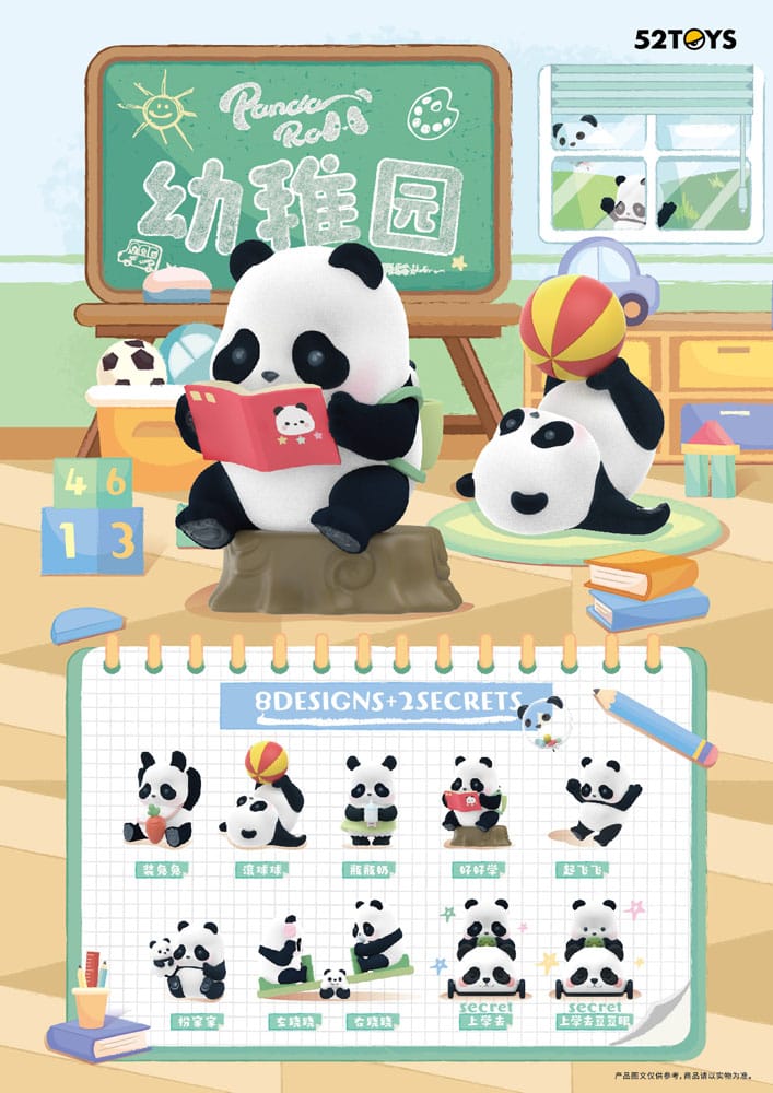 Panda Roll Blind Box Figuren Sortiment Kindergarten 7 cm (8)