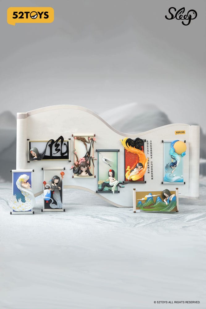 Sleep Blind Box Figuren Sortiment Chinese Scrolls 10 cm (8)