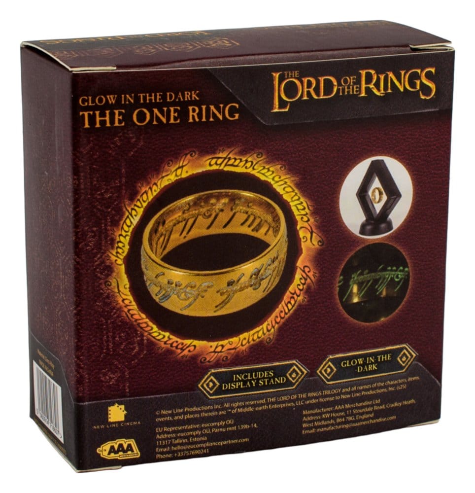 Der Herr der Ringe Replik One Ring Glow in the Dark