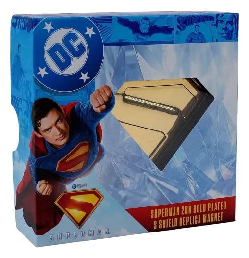 Superman Goldene Schild-Replik Magnet
