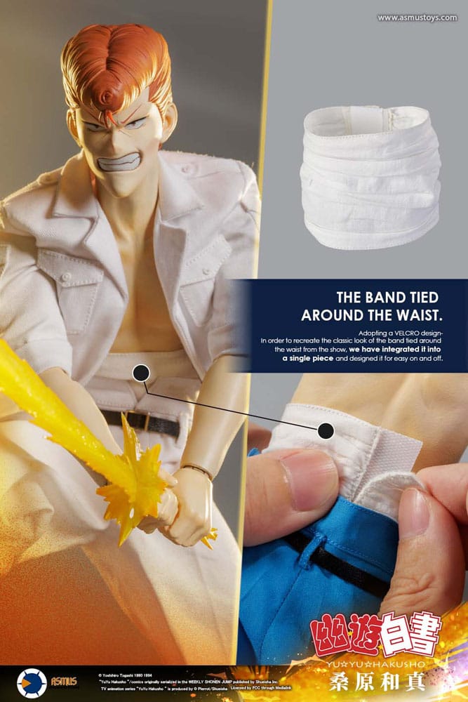 Yu Yu Hakusho Actionfigur 1/6 Kazuma Kuwabara 30 cm