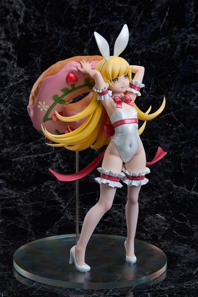 Monogatari Series PVC Statue 1/4 Shinobu Oshino White Bunny Ver. 35 cm