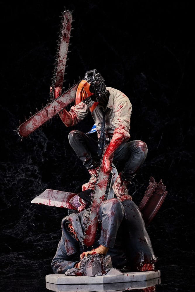 Chainsaw Man PVC Statue 1/7 Chainsaw Man Ver. by Takayuku Takeya 34 cm
