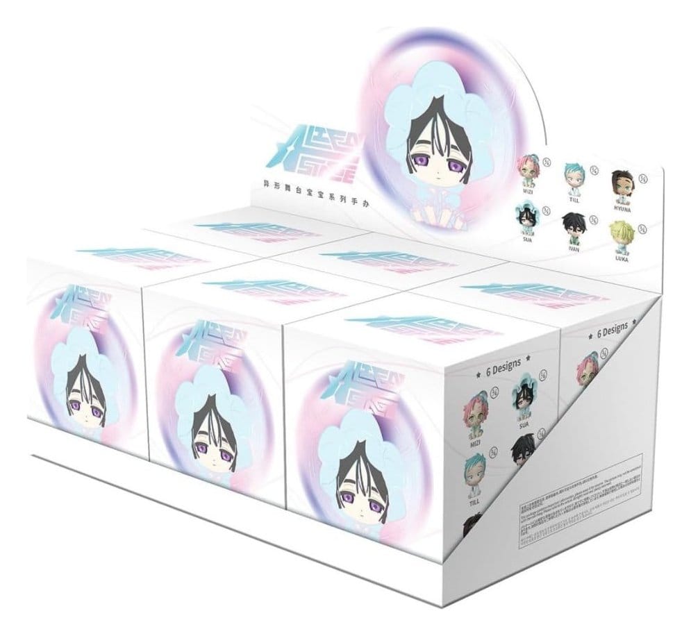 Alien Stage Minifiguren Chibi / Baby Series 6 cm Blind Box Display (6)