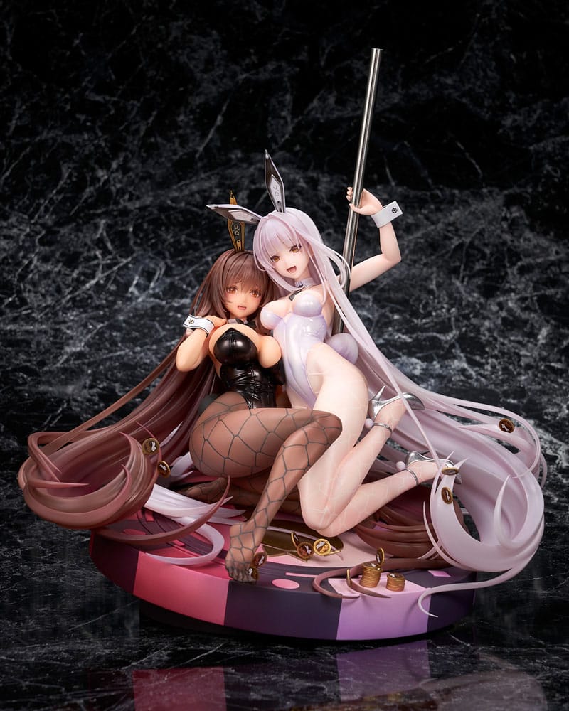 Goddess of Victory: Nikke Statue 1/7 Noir & Blanc Bunny X 777 Ver. 28 cm