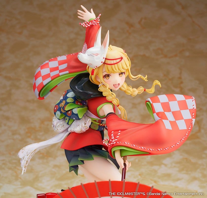 Gakuen The Idolmaster PVC Figur 1/7 Kotone Fujita Kamurogiku Ver. 27 cm