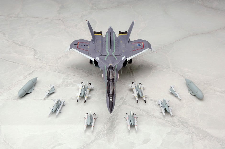 Yukikaze Fairy Air Force Tactical Reconnaissance Modellbausatz 1/100 FFR-31MR/D Super Sylph Yukikaze Renewal Ver. 22 cm