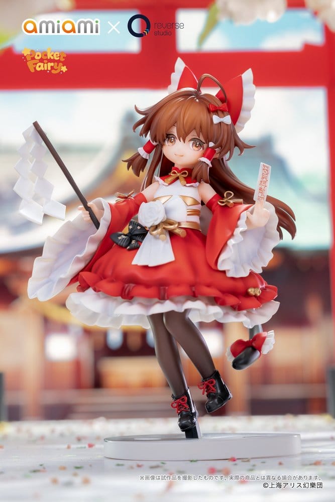 Touhou Project Reverse Palm Spirit PVC Figur Reimu Hakurei 15 cm