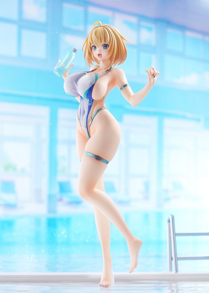 Bunny Suit Planning Statue PVC 1/6 Sophia F. Shirring High-cut Swimsuit Ver. 27 cm