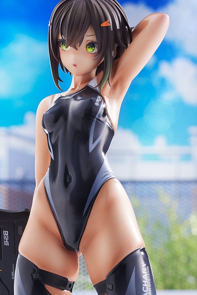 Arms Note PVC Figur 1/7 Buchou-chan of the Swimming Club 22 cm (re-run)