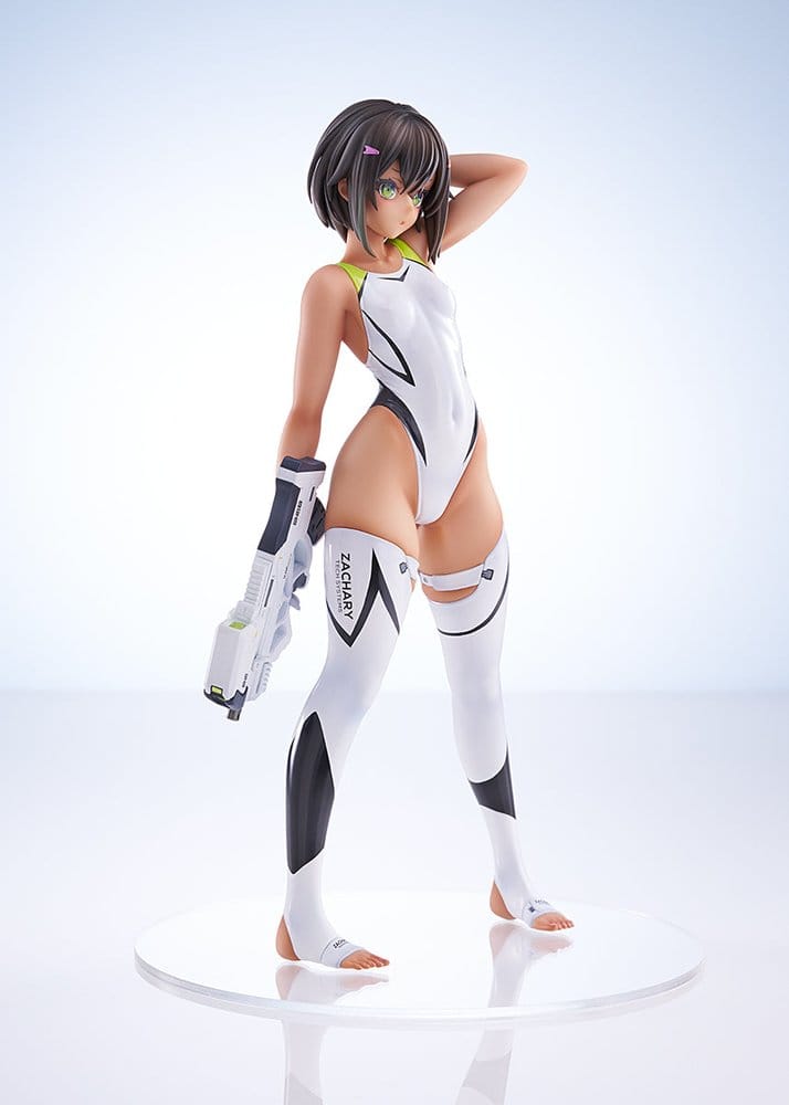 Arms Note PVC Figur 1/7 Buchou-chan of the Swimming Club White Swimsuit Ver. 22 cm