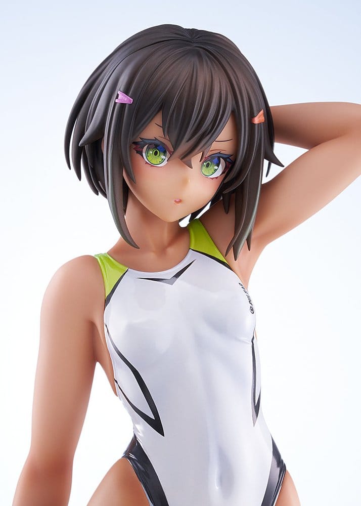 Arms Note PVC Figur 1/7 Buchou-chan of the Swimming Club White Swimsuit Ver. 22 cm