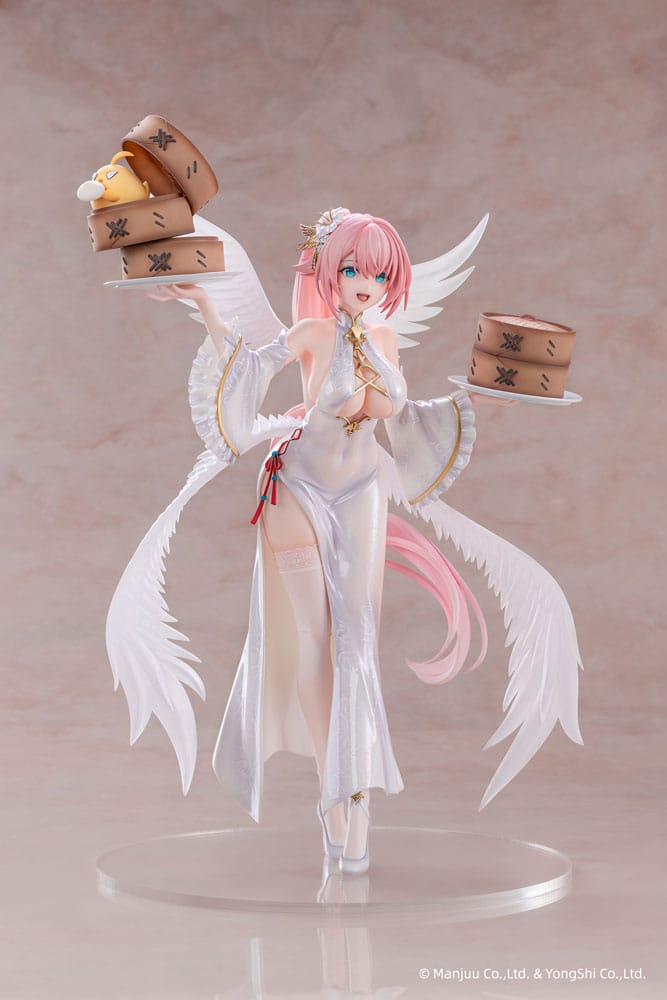 Azur Lane PVC Statue 1/6 Theseus: New Year's White Plumage Ver. 27 cm
