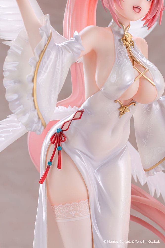 Azur Lane PVC Statue 1/6 Theseus: New Year's White Plumage Ver. 27 cm