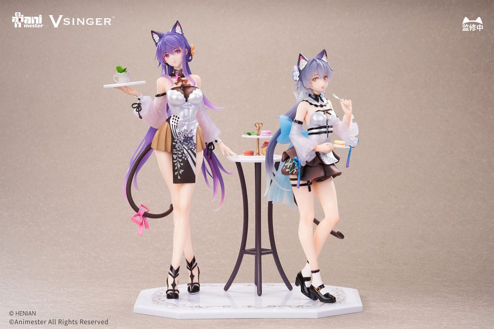VSinger Luo Tianyi & Mo Qingxian Statuen 1/7 2er-Pack Luo Tianyi & Mo Qingxian Tea Time Melody Ver.