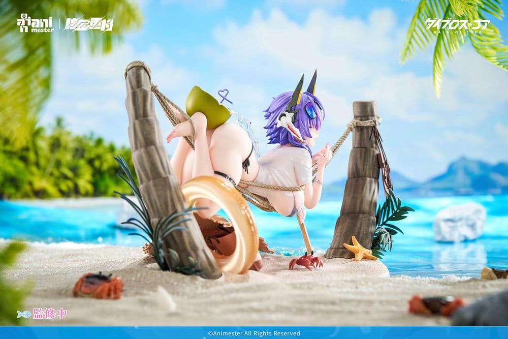 Original Character PVC Figur 1/6 Bright Summer Barbera·Red illustration by DaiblosCore 14 cm