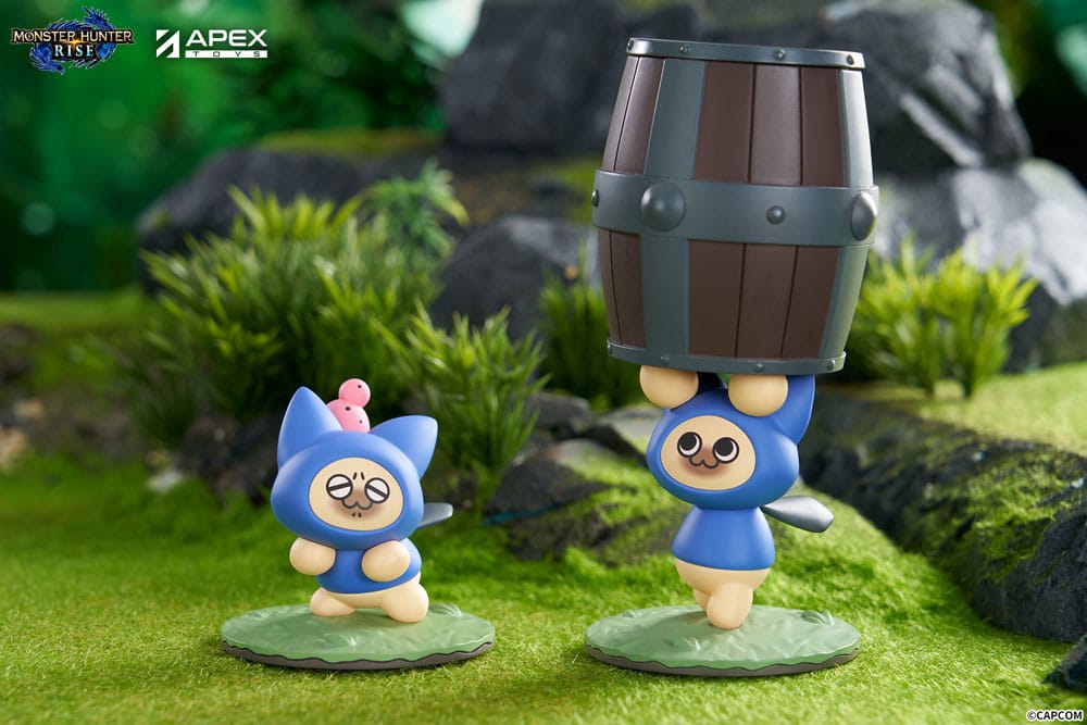 Monster Hunter Rise Sammelfiguren 6er-Pack Felyne Cat