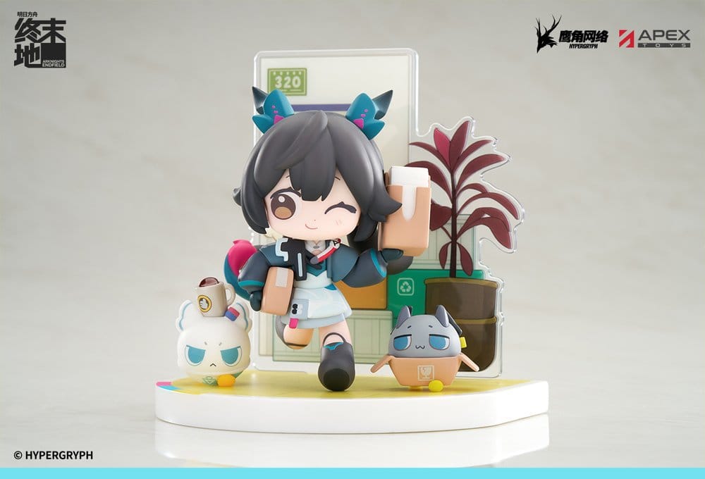 Arknights Cuties Series PVC Figur Endfield Chen Qianyu 12 cm