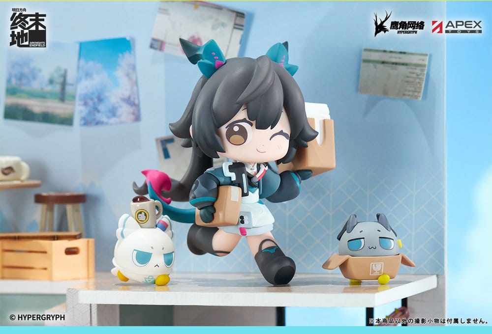 Arknights Cuties Series PVC Figur Endfield Chen Qianyu 12 cm