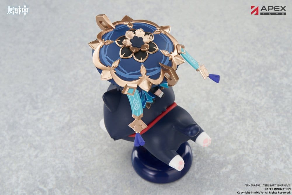 Genshin Impact Chibi Chara Yurayura Stand PVC Figur Wanderer 11 cm