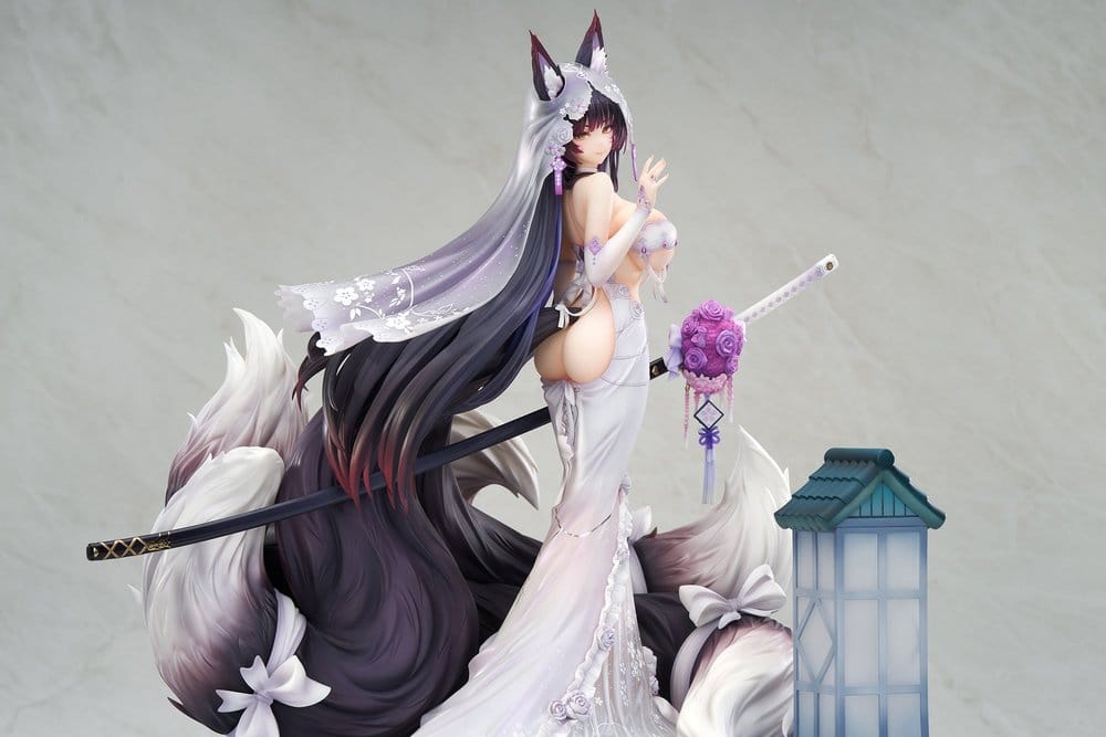 Azur Lane PVC Figur Musashi Purest Wisteria Ver. 36 cm