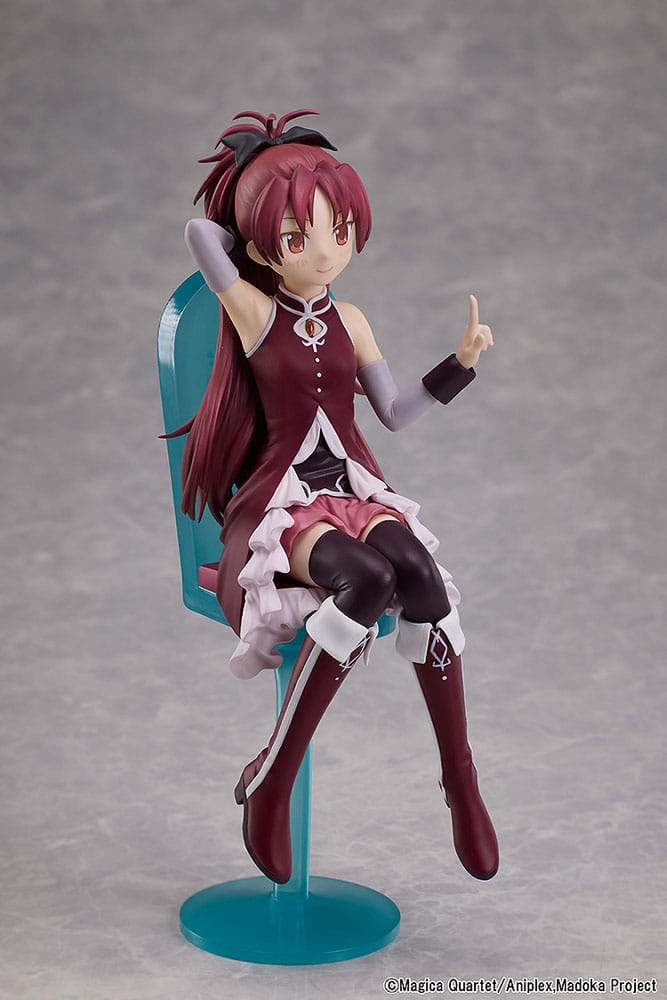 Puella Magi Madoka Magica The Movie: Rebellion PVC Statue Kyoko Sakura Tea Party Cake Song Ver. 18 cm