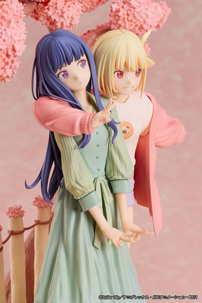 Lycoris Recoil PVC Figuren 2er-Pack Chisato Nishikigi & Takina Inoue Spring Ver. 25 cm