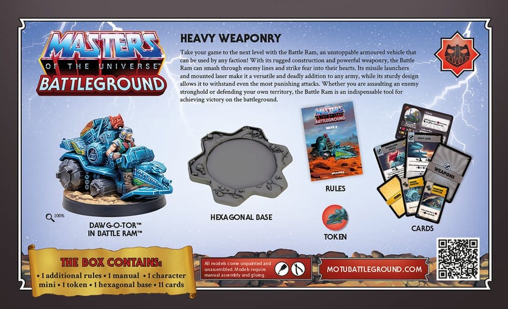 Masters of the Universe: Battleground Miniaturenspiel Wave 6: Fighting Foe Men Faction *Französische Version*