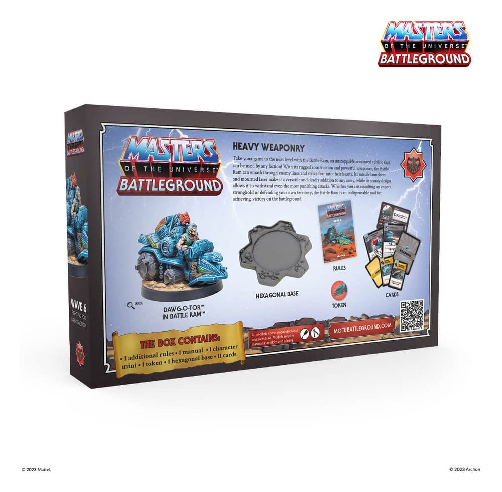Masters of the Universe: Battleground Miniaturenspiel Wave 6: Fighting Foe Men Faction *Spanische Version*