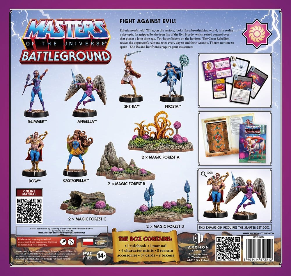 Masters of the Universe: Battleground Miniaturenspiel Wave 7: The Great Rebellion *Englische Version*