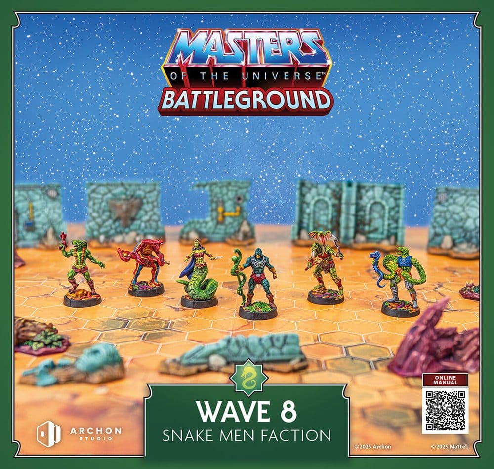 Masters of the Universe: Battleground Miniaturenspiel Wave 8: Snake Men Faction *Französische Version*