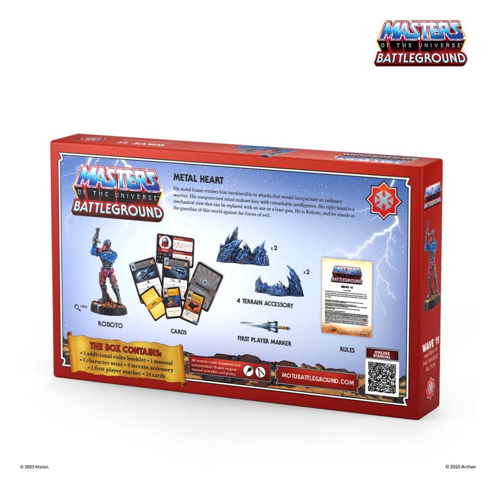 Masters of the Universe: Battleground Miniaturenspiel Wave 11: MOTU Faction (Roboto) *Deutsche Version*