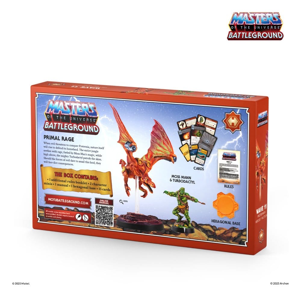 Masters of the Universe: Battleground Miniaturenspiel Wave 11: Preternian Heroes Moss Man / Turbodactyl *Französische Version*