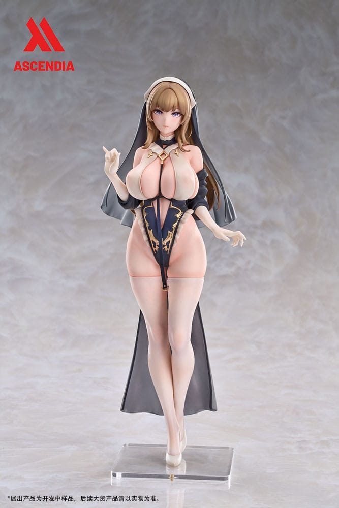 Original Character PVC Statuen 2er-Pack 1/6 Lily Nun & Emily Nurse Illustration by Chowbie 26 cm