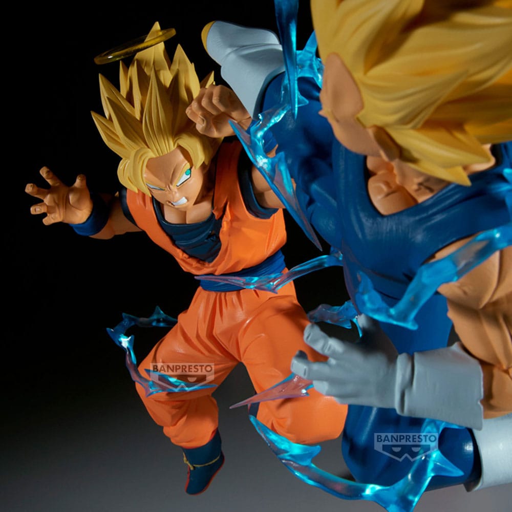 Dragon Ball Z Match Makers PVC Statue Super Saiyan 2 Son Goku (vs Majin Vegeta) 15 cm