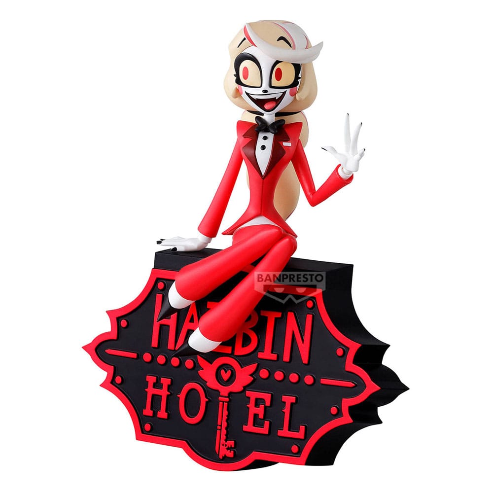Hazbin Hotel Monitor Top Figure PVC Statue Charlie Morningstar (Ver. A) 14 cm