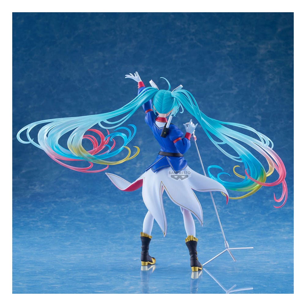 Gundam X Miku Banpresto Evolve PVC Statue Hatsune Miku Figure 21 cm